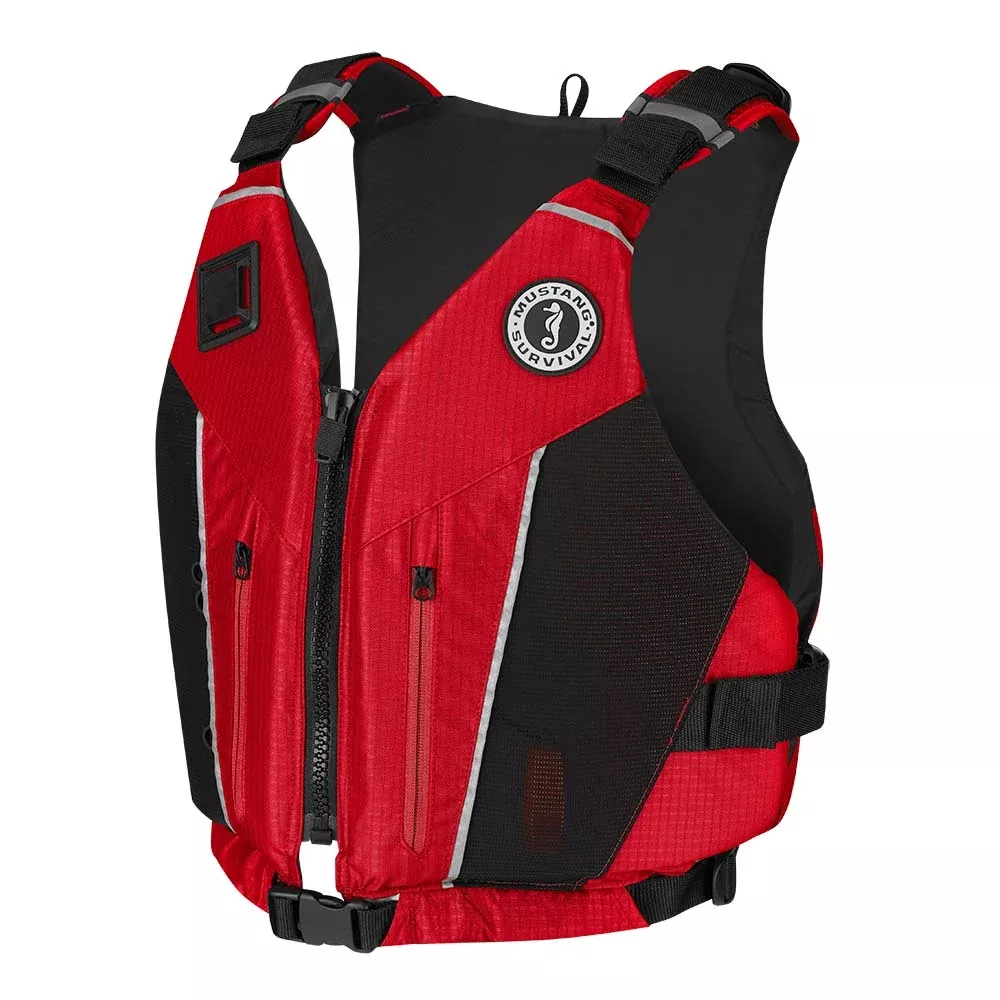 Mustang Java Foam Vest - Red/Black - X-Small/Small