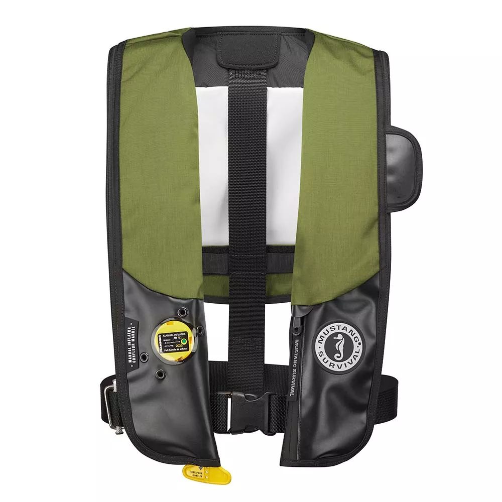 Mustang Manual HIT™ Inflatable Law Enforcement PFD - Olive/Black