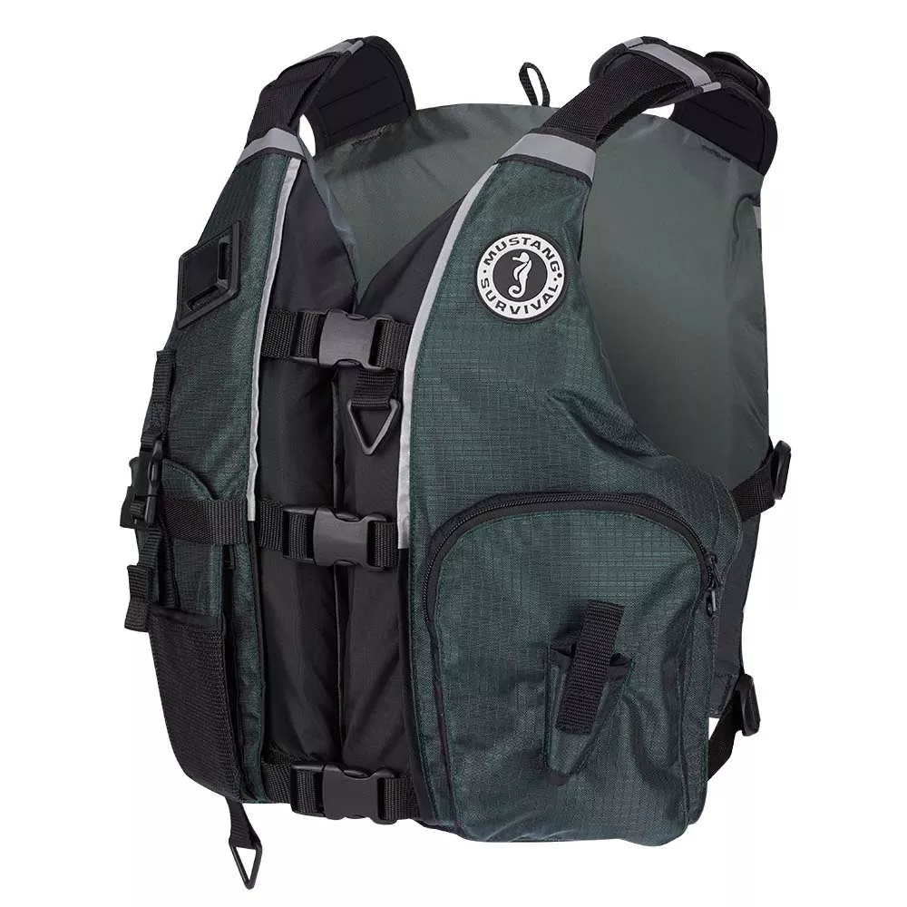 Mustang Topwater Foam Vest - Green