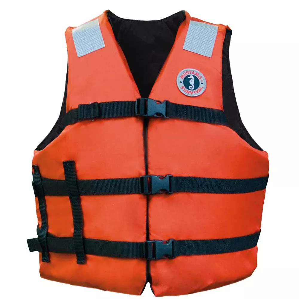 mustang-universal-fit-flotation-vest-orange Mustang Universal Fit Flotation Vest - Orange