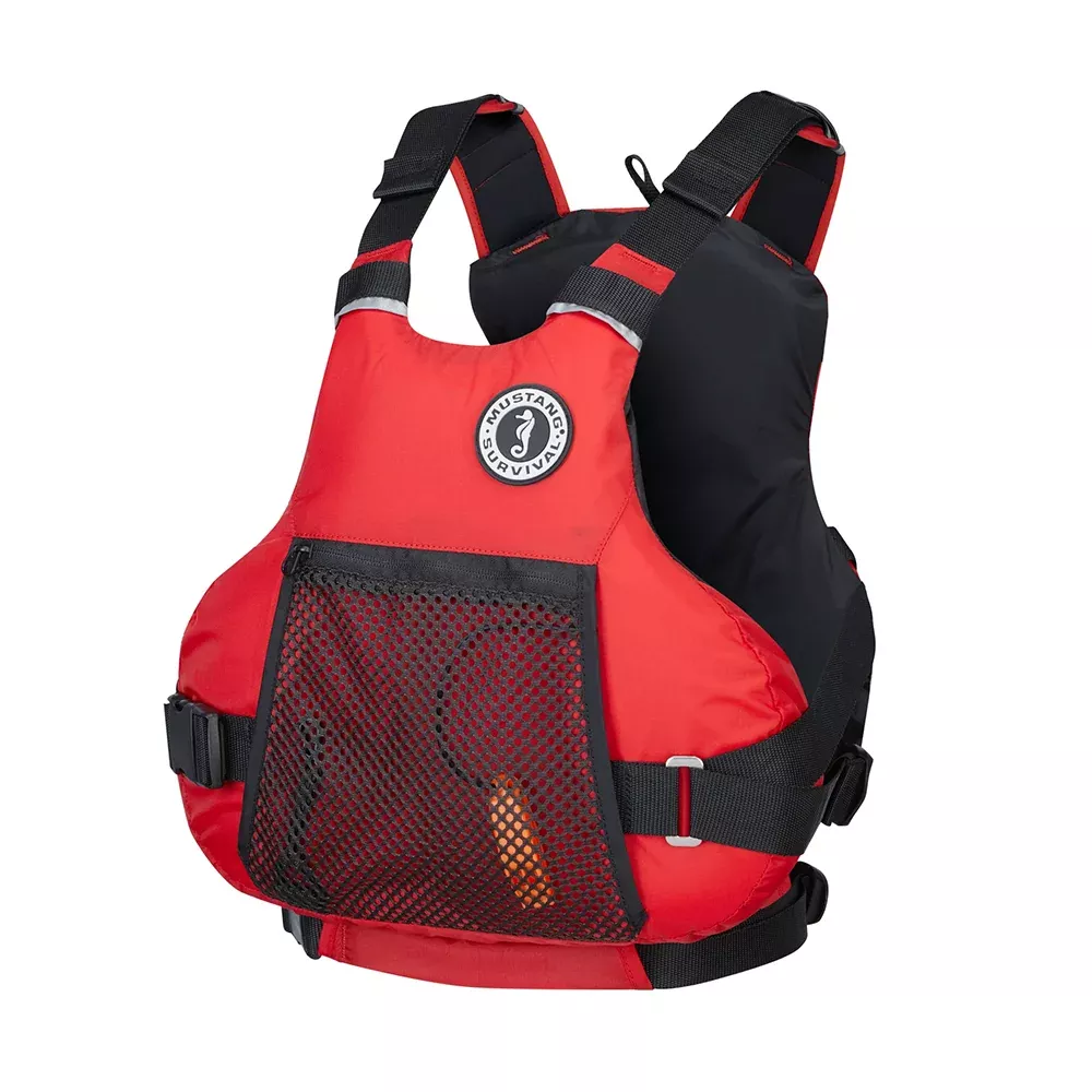 mustang-vibe-foam-pull-over-life-vest-l-xl-red Mustang Vibe Foam Pull-Over Life Vest - L/XL - Red