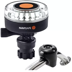 navisafe-navilight-360-2nm-white-w-navimount-base-rail-mount Navisafe Navilight 360° 2NM White w/Navimount Base & Rail Mount