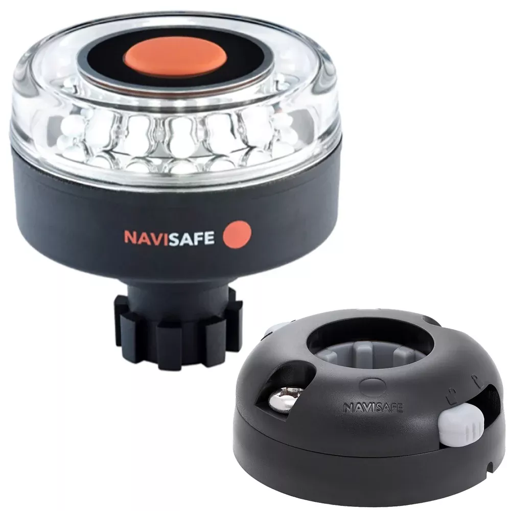 navisafe-navilight-360-deg-2nm-w-navibolt-base-amp-horizontal-mount-black Navisafe Navilight 360° 2NM w/Navibolt Base & Horizontal Mount - Black