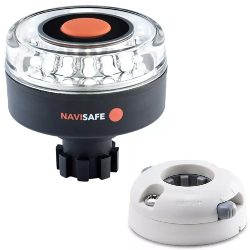 navisafe-navilight-360-deg-2nm-w-navibolt-base-amp-horizontal-mount-white Navisafe Navilight 360° 2NM w/Navibolt Base & Horizontal Mount - White