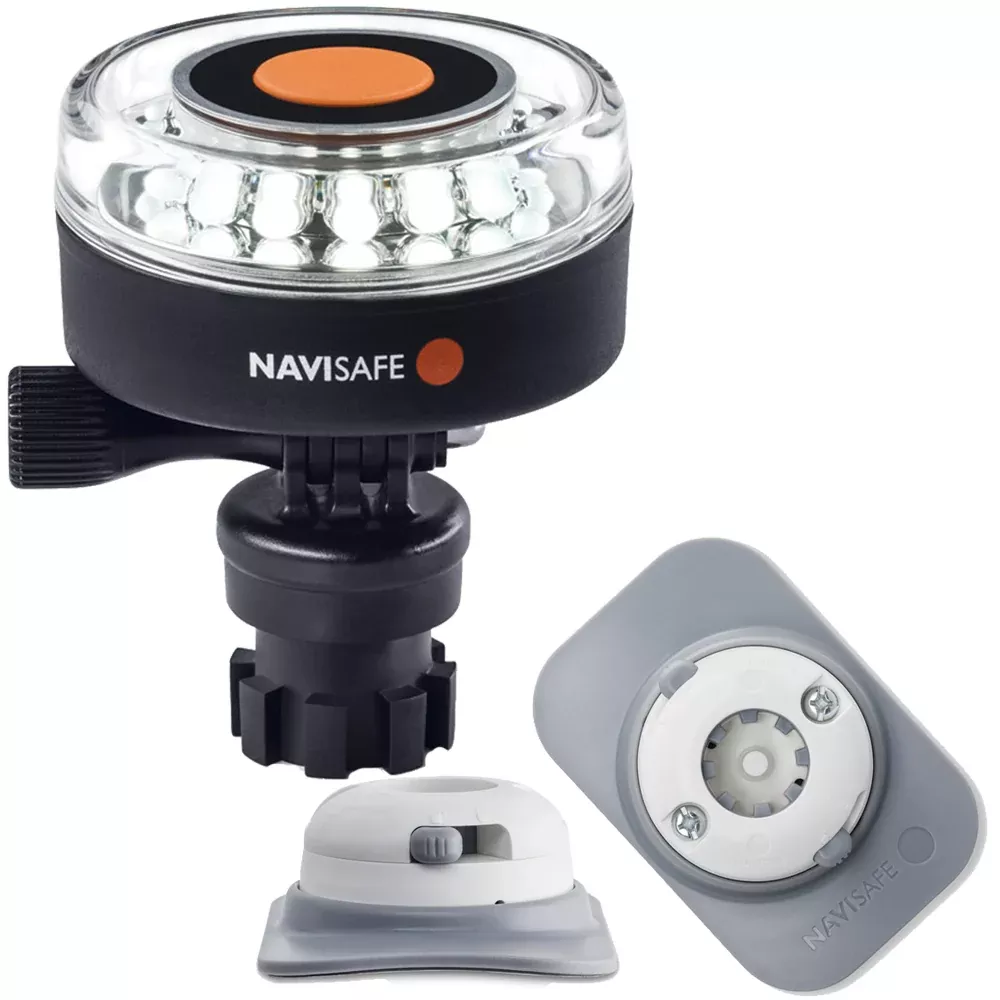 navisafe-navilight-360-deg-2nm-white-w-navimount-base-amp-rib-mount-white Navisafe Navilight 360° 2NM White w/Navimount Base & RIB Mount - White