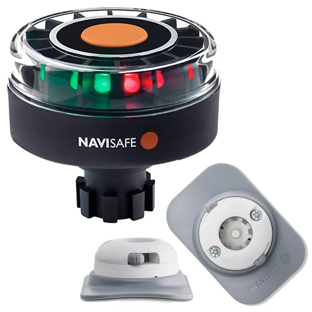 navisafe-navilight-tricolor-2nm-w-navibolt-base-amp-rib-mount-white Navisafe Navilight Tricolor 2NM w/Navibolt Base & RIB Mount - White