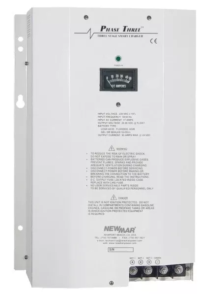 newmar-pt-24-60w-24v-60a-charger-230v-input Newmar PT-24-60W 24v 60A Charger 230V Input