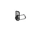 Norcold 619041 Refrigerator Evaporator Door Spring Holder