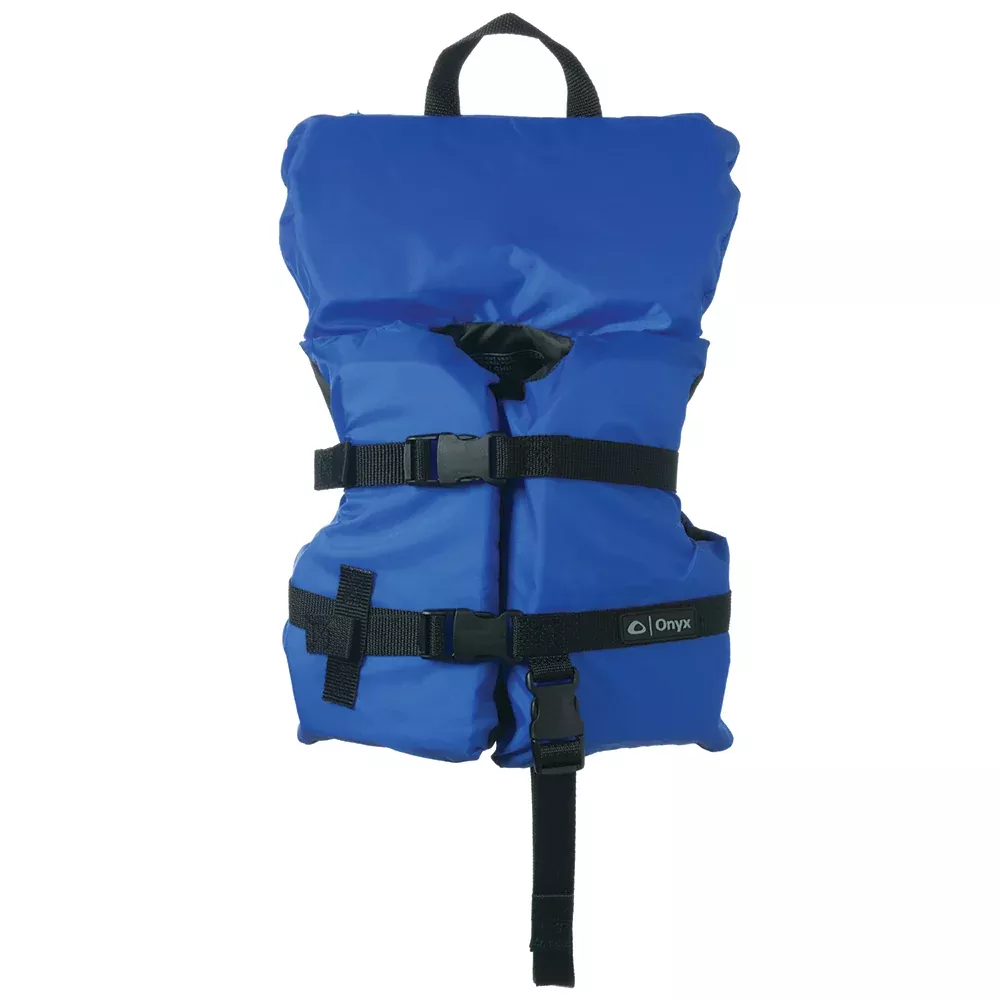 onyx-nylon-general-purpose-life-jacket-infant-child-under-50lbs-blue Onyx Nylon General Purpose Life Jacket - Infant/Child Under 50lbs - Blue
