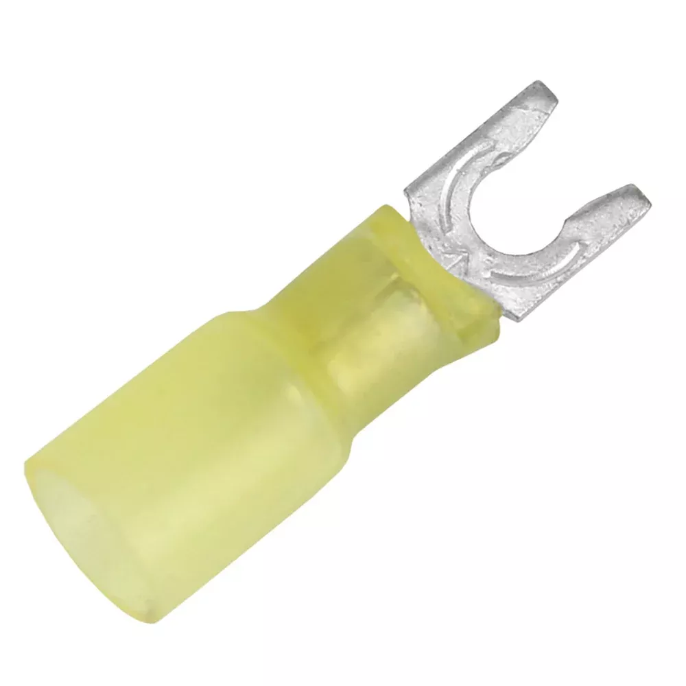 pacer-12-10-awg-heat-shrink-spade-terminal-8-stud-size-3-pack Pacer 12-10 AWG Heat Shrink Spade Terminal - #8 Stud Size - 3 Pack