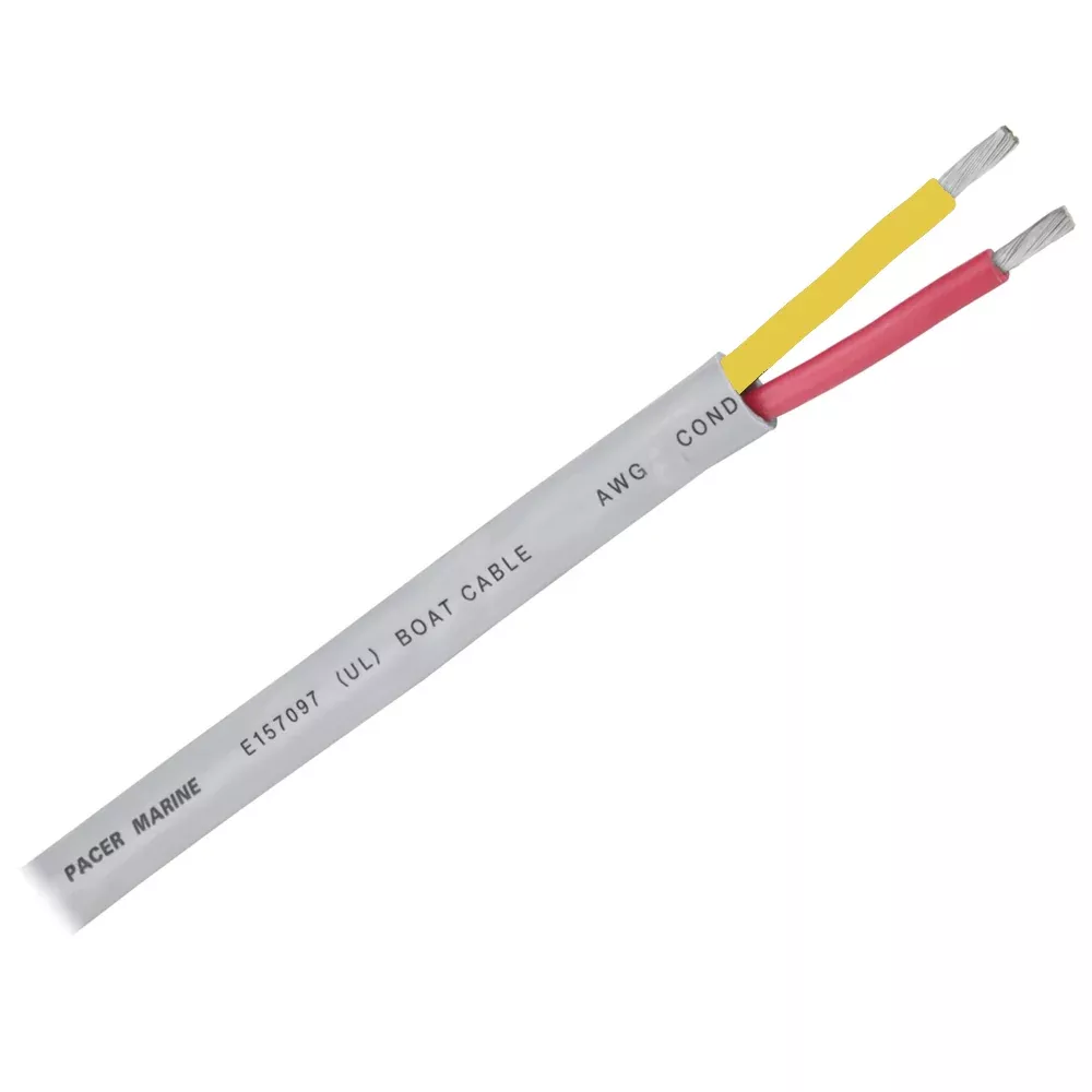 pacer-12-2-awg-round-safety-duplex-cable-red-yellow-100-39 Pacer 12/2 AWG Round Safety Duplex Cable - Red/Yellow - 100'