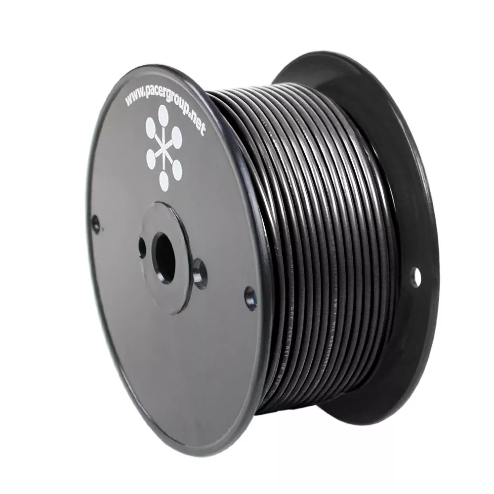 pacer-black-8-awg-primary-wire-250-39 Pacer Black 8 AWG Primary Wire - 250'