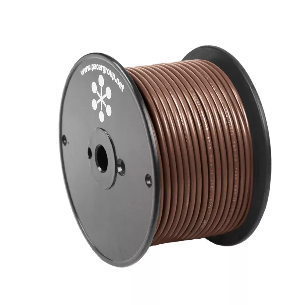 pacer-brown-14-awg-primary-wire-100-39 Pacer Brown 14 AWG Primary Wire - 100'
