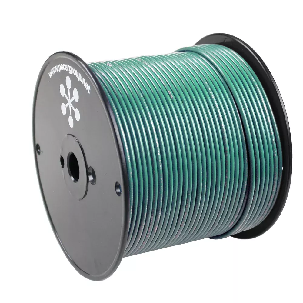 pacer-green-18-awg-primary-wire-500-39 Pacer Green 18 AWG Primary Wire - 500'