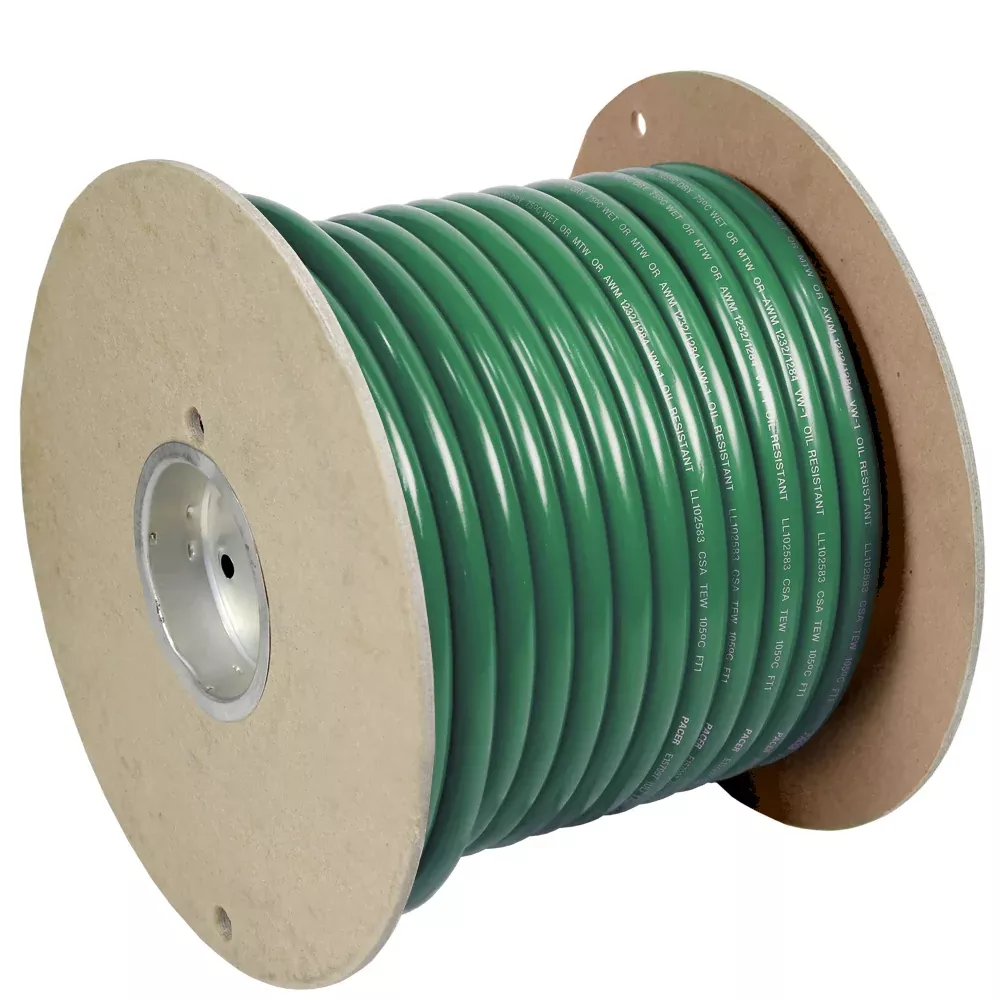 pacer-green-6-awg-battery-cable-100-39 Pacer Green 6 AWG Battery Cable - 100'