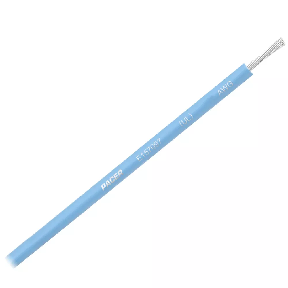 Pacer Light Blue 16 AWG Primary Wire - 25'