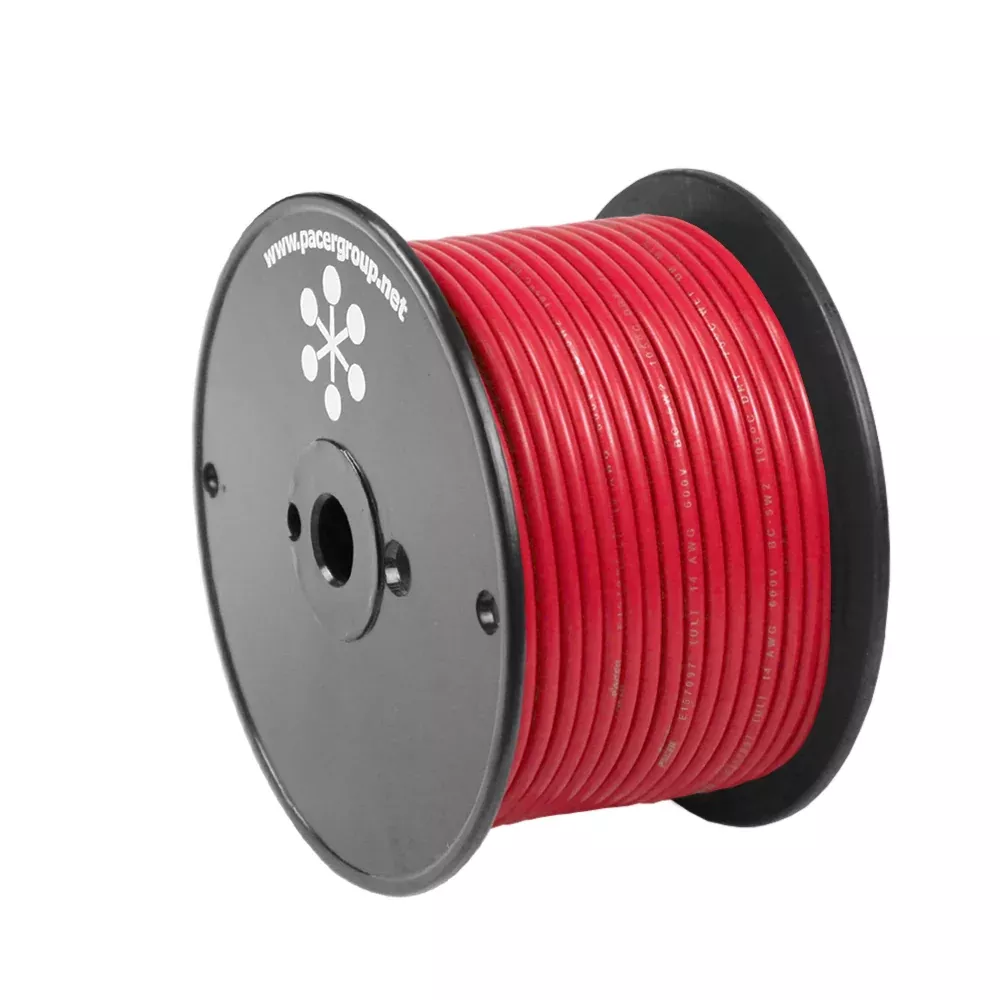 pacer-red-8-awg-primary-wire-100-39 Pacer Red 8 AWG Primary Wire - 100'