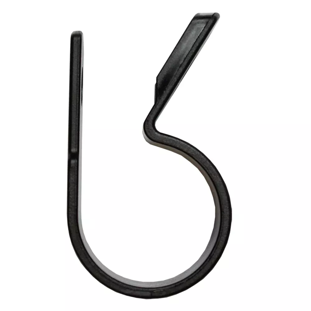 Pacer UV Resistant Nylon C-Clamps - 3/4" - Black - 25 Pack