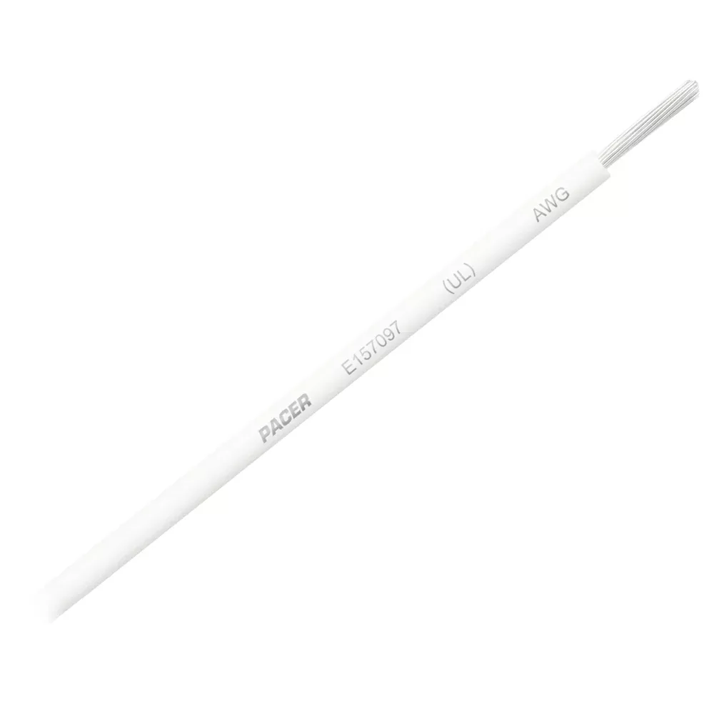 pacer-white-14-awg-primary-wire-25-39 Pacer White 14 AWG Primary Wire - 25'