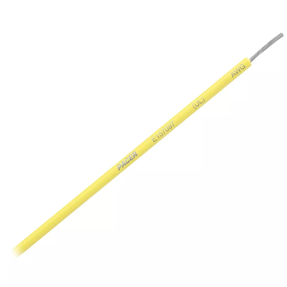 pacer-yellow-12-awg-primary-wire-25-39 Pacer Yellow 12 AWG Primary Wire - 25'