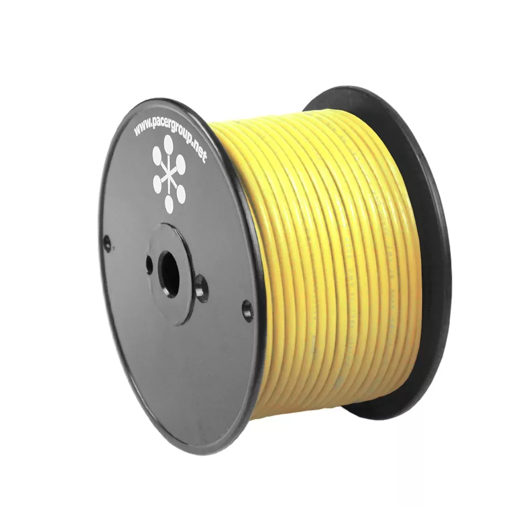 pacer-yellow-8-awg-primary-wire-100-39 Pacer Yellow 8 AWG Primary Wire - 100'