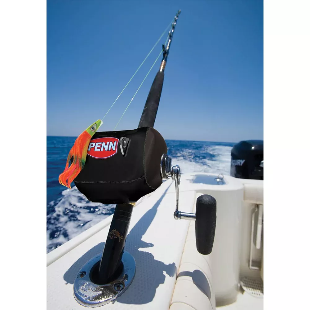 penn-neoprene-conventional-reel-cover-smlrc-black-small PENN Neoprene Conventional Reel Cover SMLRC - Black - Small