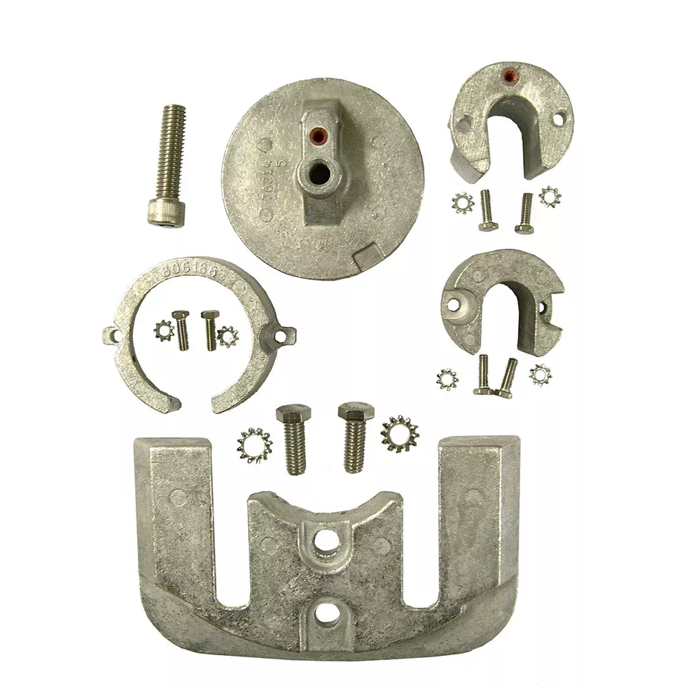 Performance Metals Mercruiser Bravo 1 Complete Anode Kit - Aluminum| Performance Metals