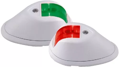 Perko 0254W00DP1 12V Vert Side Light White 1Pr/Cd