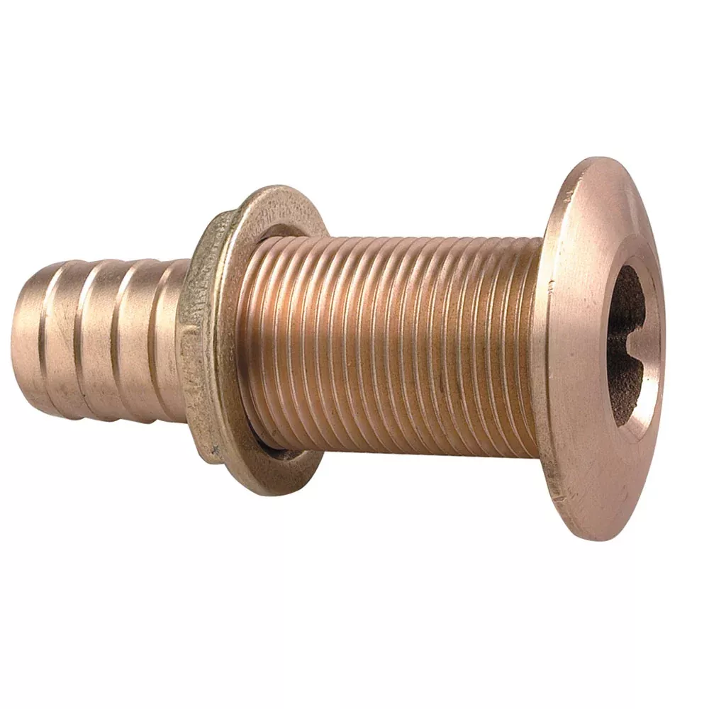 Perko 1-1/4" Thru-Hull Fitting f/Hose Bronze MADE IN THE USA [0350007D