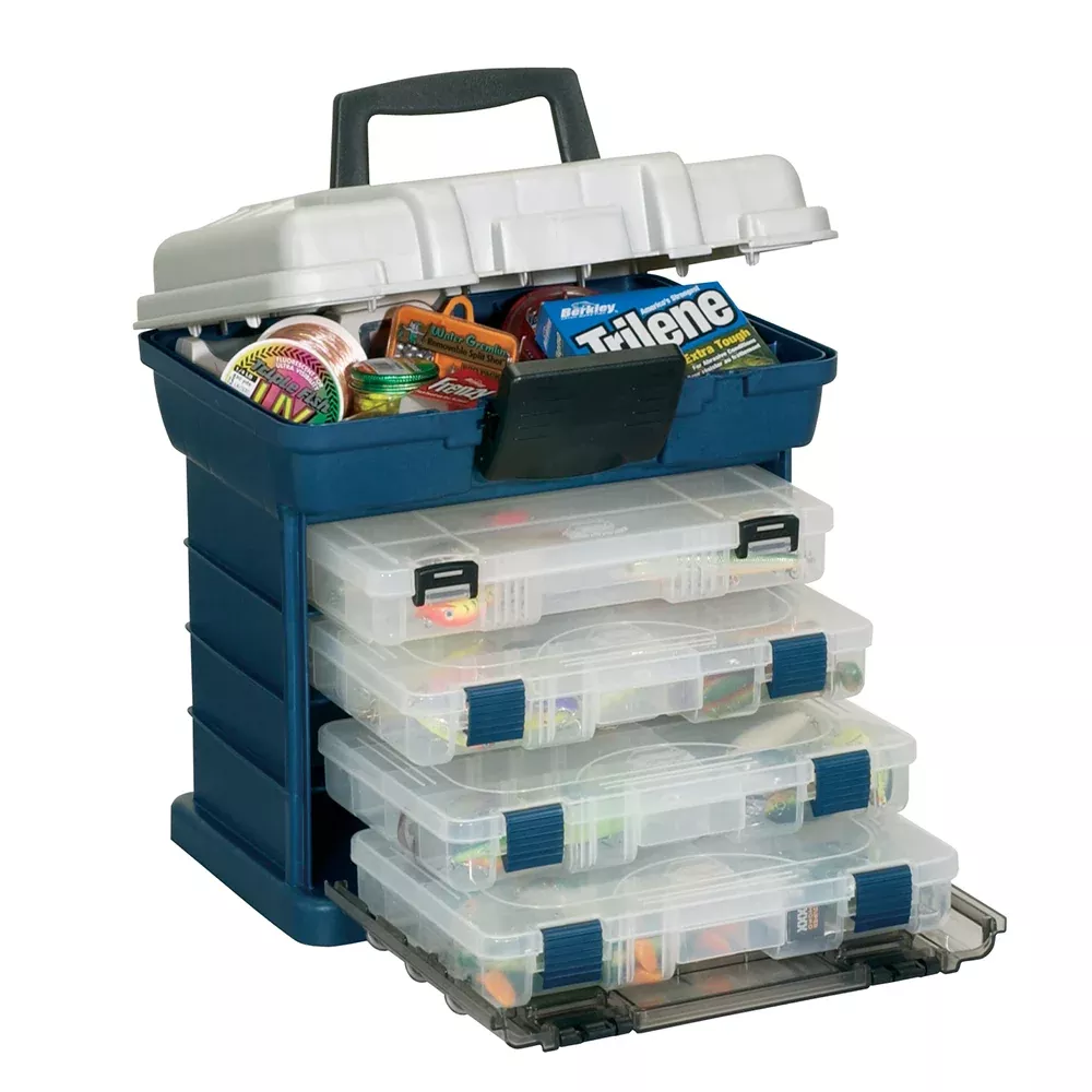 plano-4-by-trade-3600-stowaway-reg-rack-system-blue-silver Plano 4-BY™ 3600 StowAway® Rack System - Blue/Silver