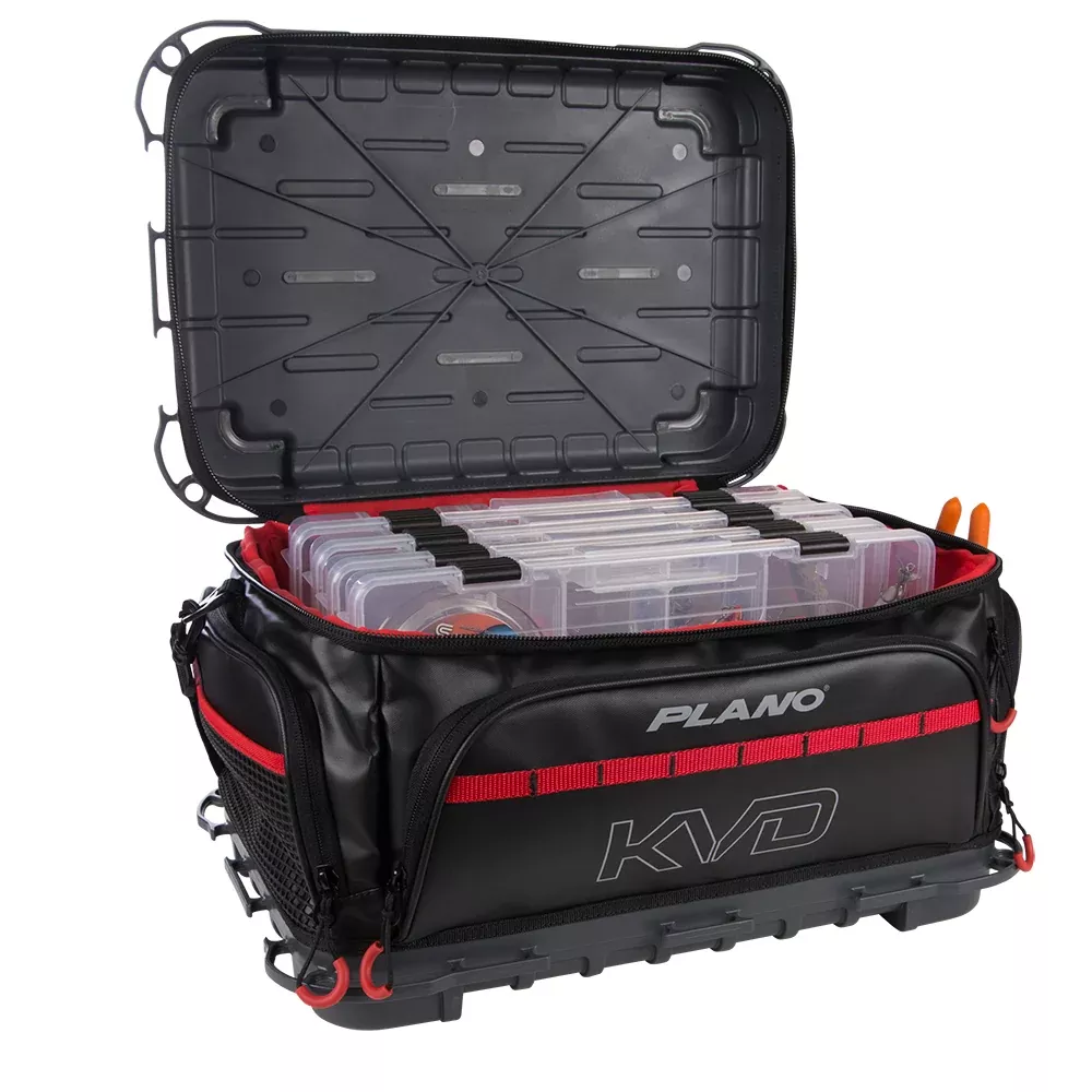 plano-kvd-signature-tackle-bag-3700-black-grey-red Plano KVD Signature Tackle Bag 3700 - Black/Grey/Red