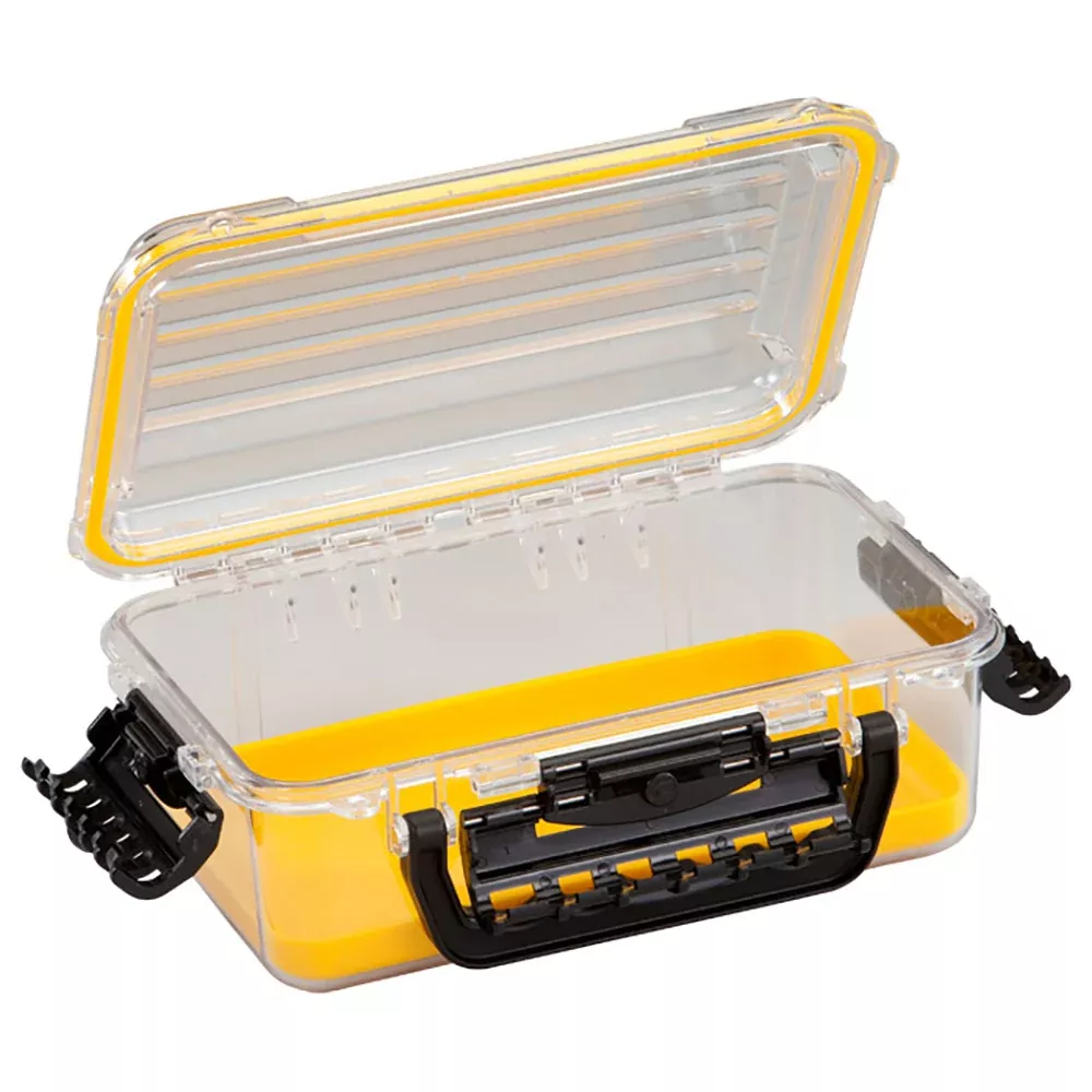 plano-waterproof-polycarbonate-storage-box-3600-size-yellow-clear Plano Waterproof Polycarbonate Storage Box - 3600 Size - Yellow/Clear