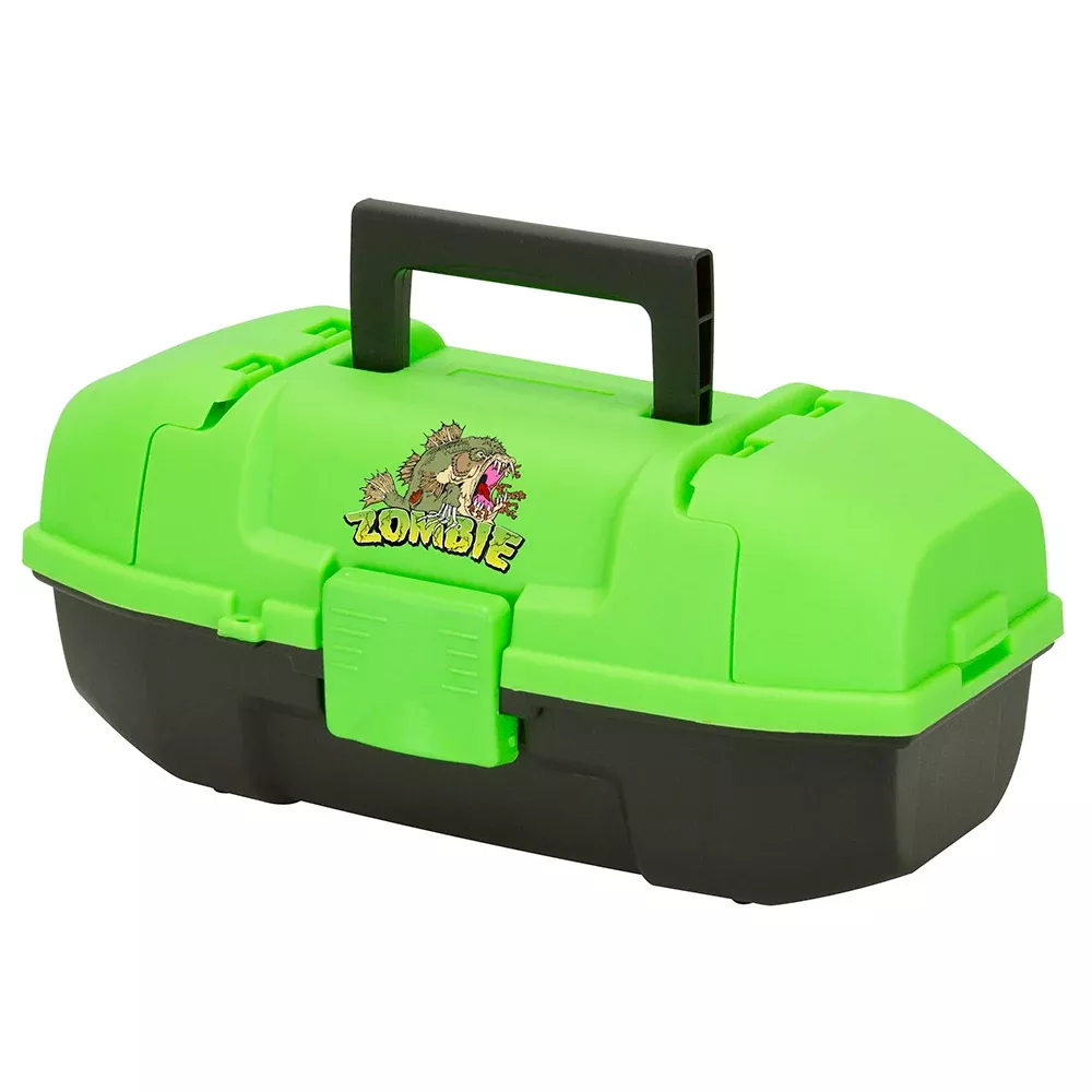 plano-youth-zombie-tackle-box-green-black Plano Youth Zombie Tackle Box - Green/Black