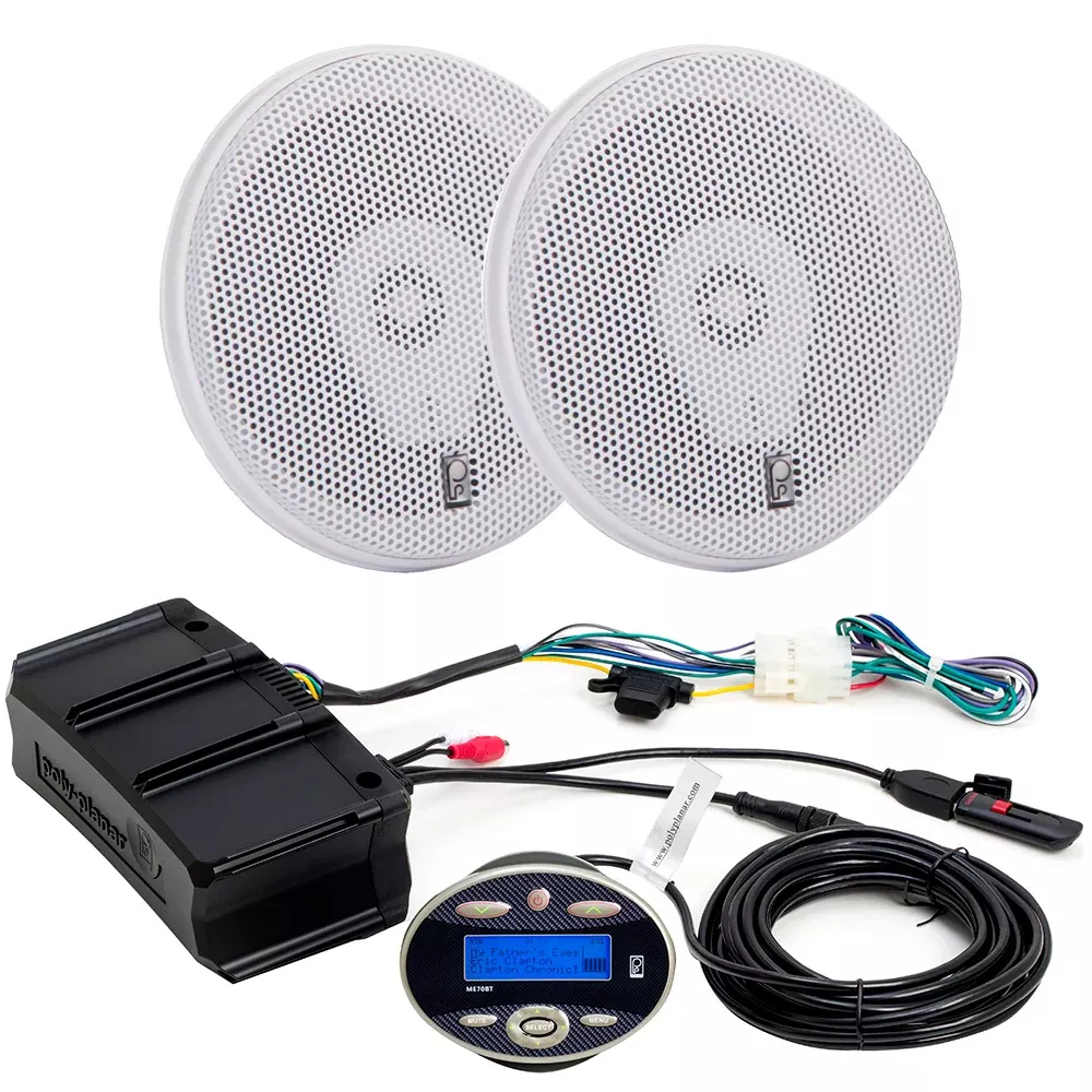 poly-planar-amplifier-package-w-me70bt-amp-ma-8505w-speakers Poly-Planar Amplifier Package w/ME70BT & MA-8505W Speakers