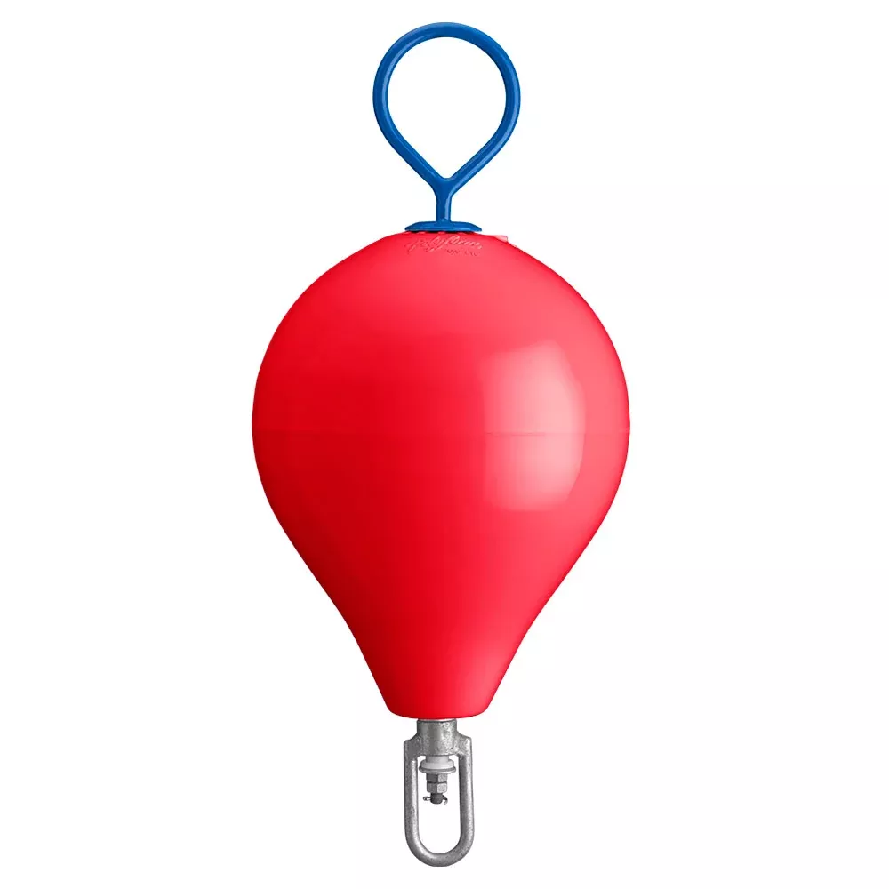 Polyform 13.5" CM Mooring Buoy w/Steel Iron - Red