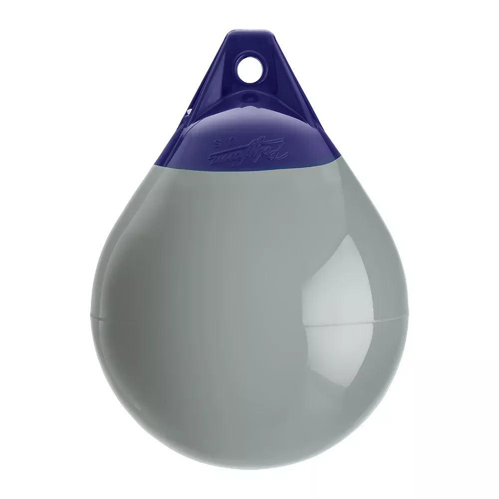 Polyform A Series Buoy A-2 - 14.5" Diameter - Grey - Boat Size 30' - 40'