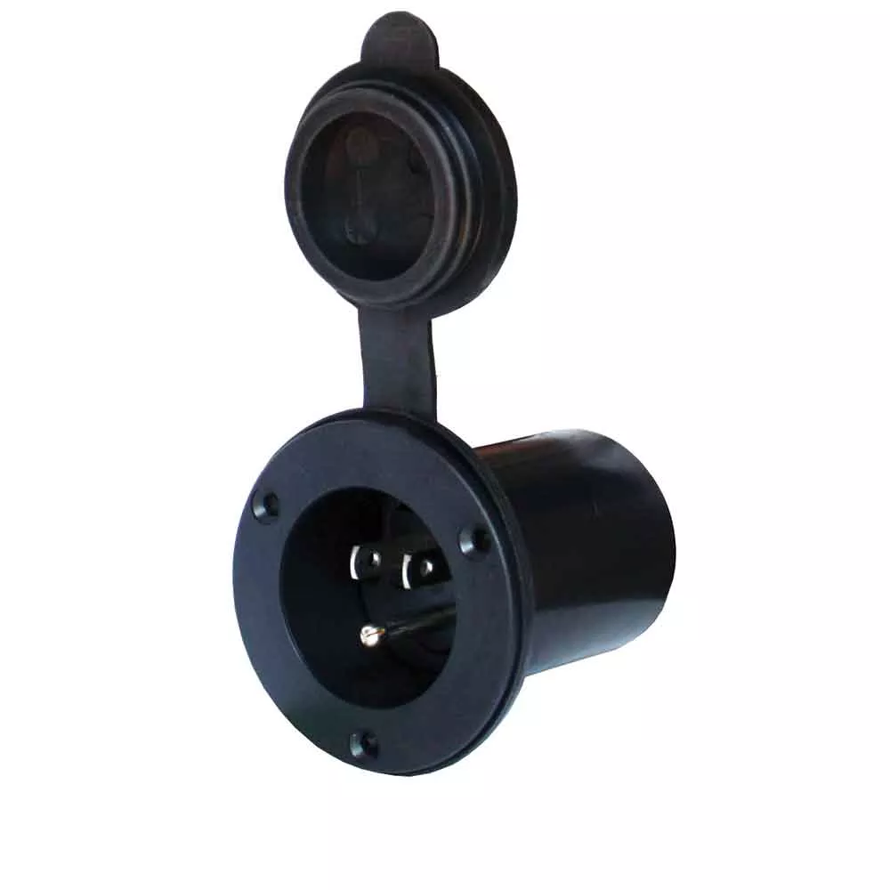 powermania-ac-plug-port-black Powermania AC Plug Port - Black