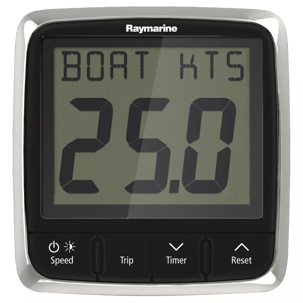 raymarine-i50-speed-display-system-w-nylon-thru-hull-transducer Raymarine i50 Speed Display System w/Nylon Thru-Hull Transducer