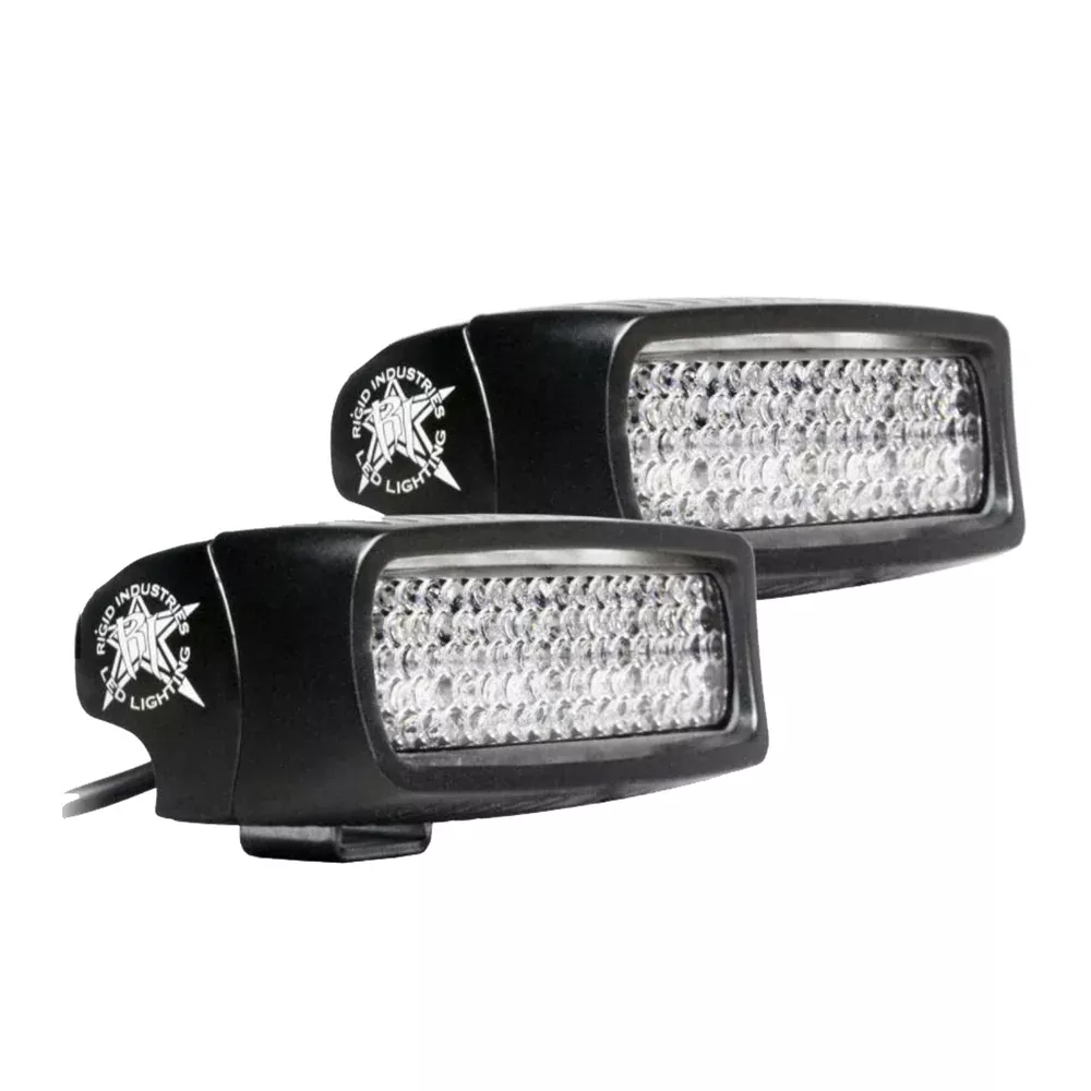 rigid-industries-sr-q-pro-back-up-light-kit-surface-mount-diffused-pair-black RIGID Industries SR-Q PRO Back Up Light Kit - Surface Mount Diffused - Pair - Black