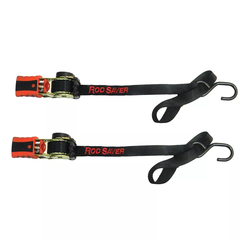 rod-saver-mini-retractable-tie-down-w-soft-hook-50-quot-pair Rod Saver Mini Retractable Tie Down w/Soft Hook - 50" - Pair