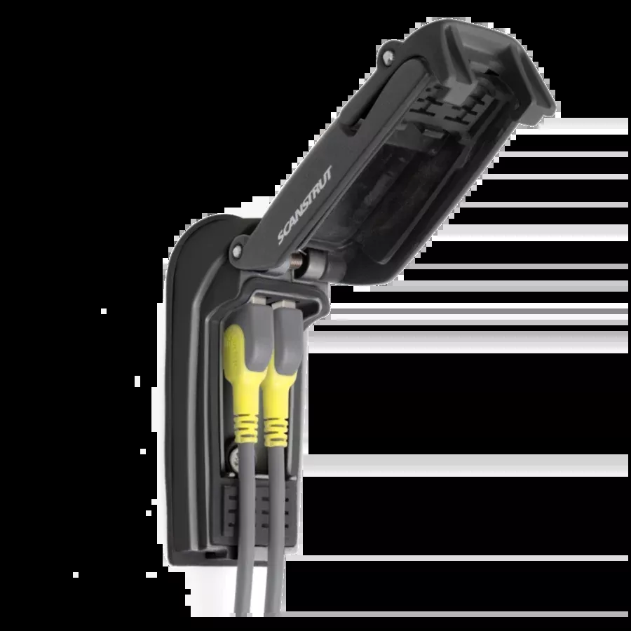Rokk SC-USB-02 - ROKK Charge+ Waterproof Fast Charge Dual USB Socket