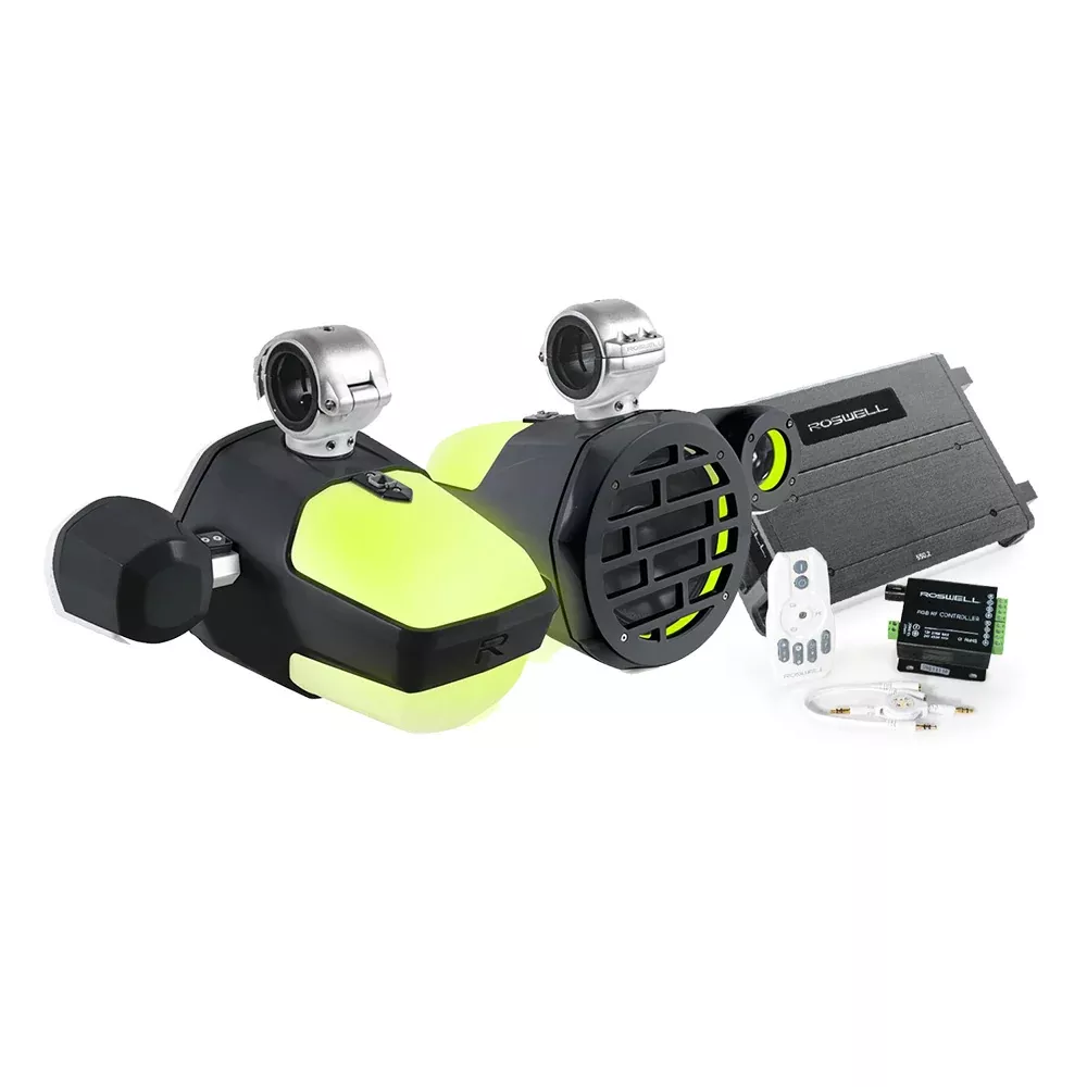 roswell-r1-pro-marine-audio-package-black Roswell R1 Pro Marine Audio Package - Black