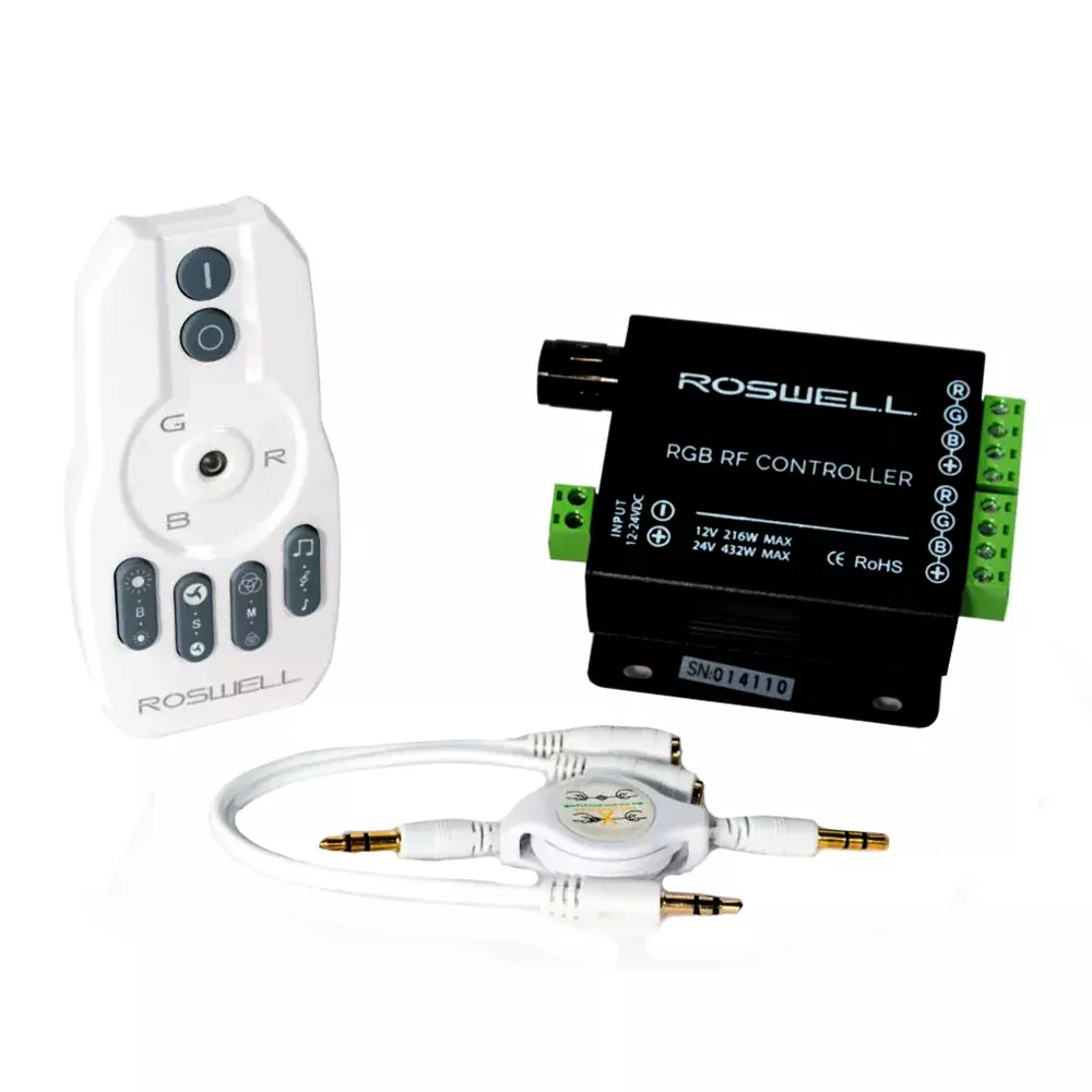 roswell-rgb-remote-amp-controller Roswell RGB Remote & Controller