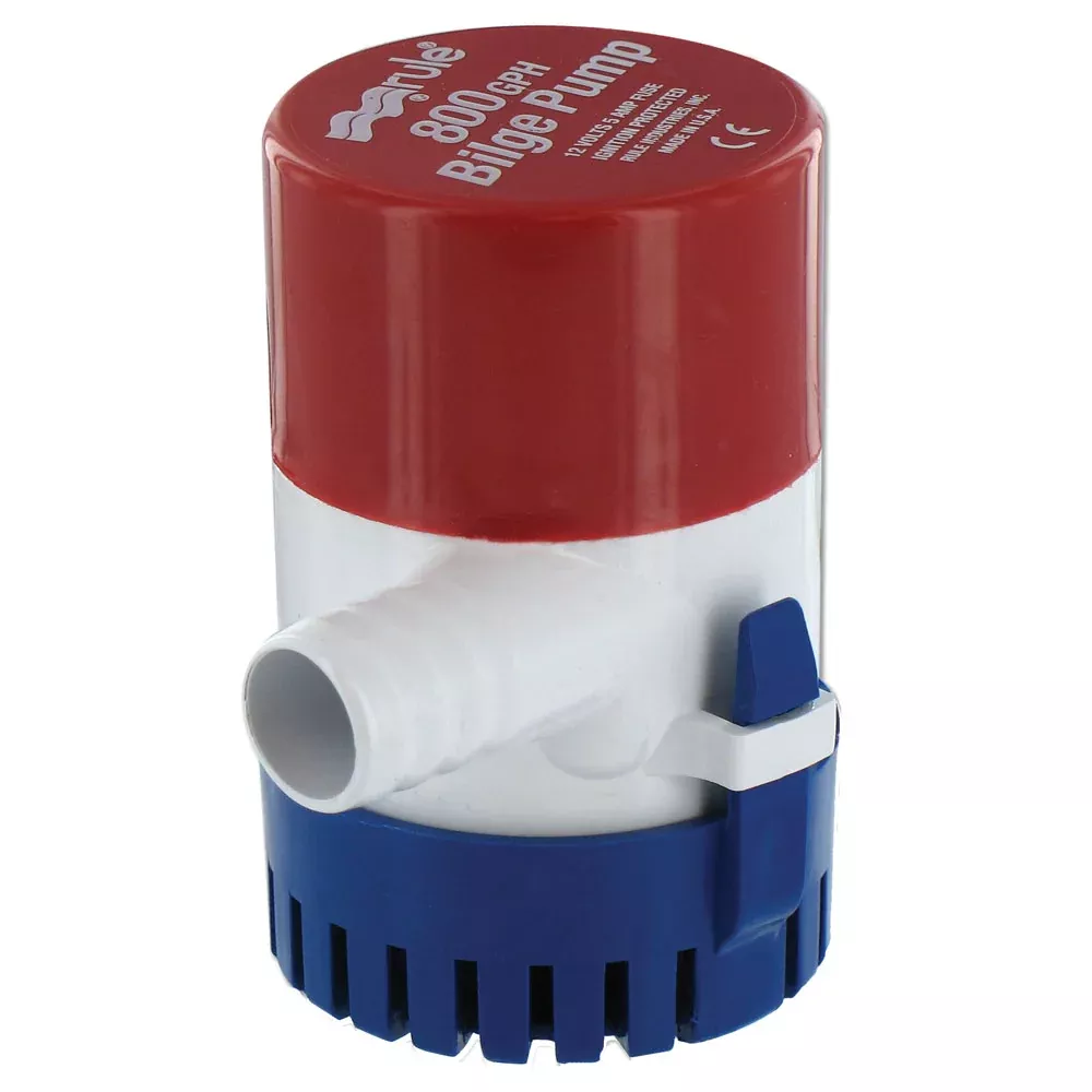 rule-800-gph-round-non-automatic-bilge-pump-24v Rule 800 GPH Round Non-Automatic Bilge Pump - 24V