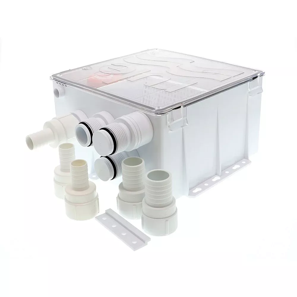 rule-shower-drain-box-w-800-gph-pump-12v Rule Shower Drain Box w/800 GPH Pump - 12V