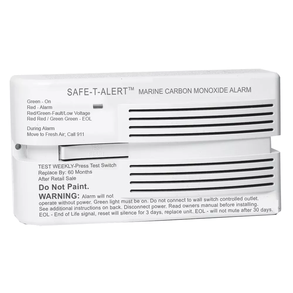 safe-t-alert-65-series-marine-carbon-monoxide-alarm-12v-surface-mount-white Safe-T-Alert 65 Series Marine Carbon Monoxide Alarm 12V - Surface Mount - White