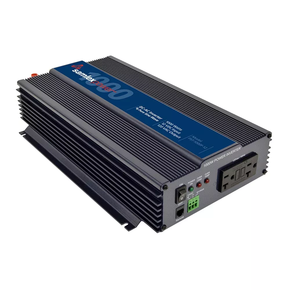 samlex-pst-1000f-12-1000w-pure-sine-wave-inverter-12v-input-120vac-output Samlex PST-1000F-12 1000W Pure Sine Wave Inverter - 12V Input 120VAC Output