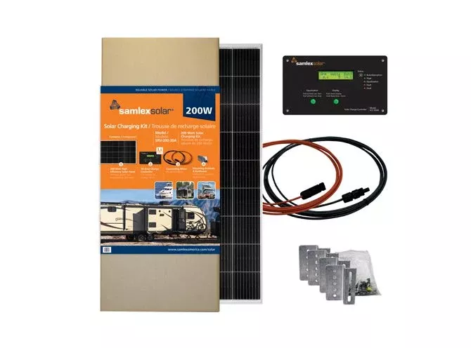 samlex-srv-200-30a-solar-charging-kit-200w-w-30a-charge-controller Samlex SRV-200-30A Solar Charging Kit 200W w/30A Charge Controller