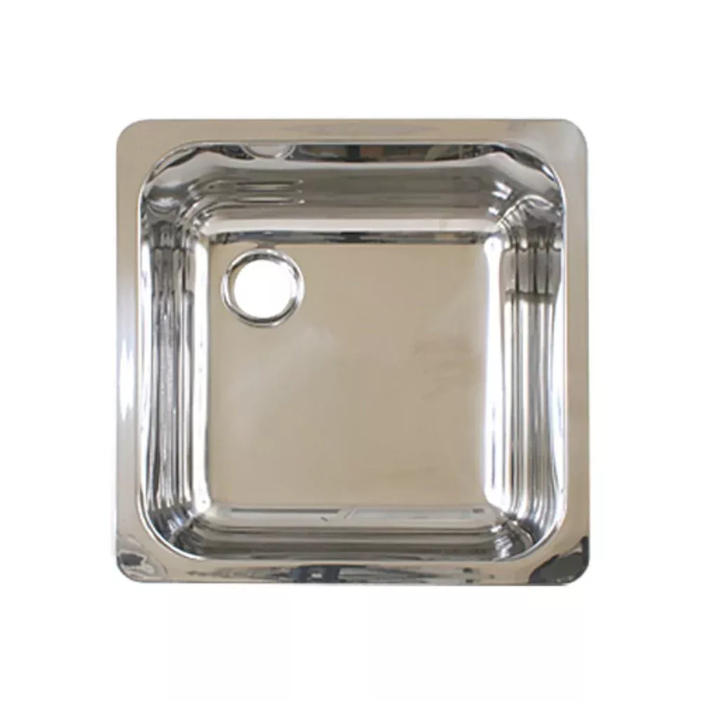 scandvik-10205-sink-square-c-7-deep-stainless-mirror-finish Scandvik 10205 Sink - Square C, 7" Deep, Stainless Mirror Finish