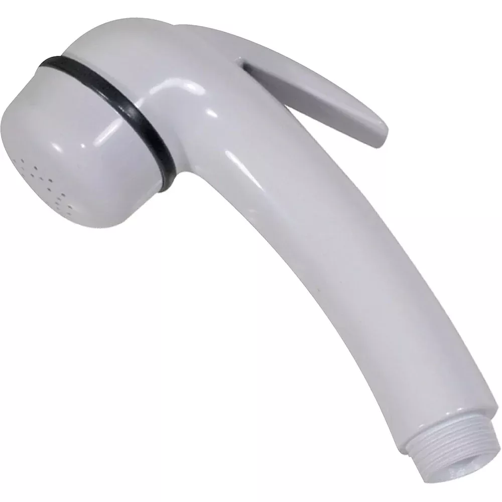 scandvik-14004p-euro-shower-handle-straight-white Scandvik 14004P Euro Shower Handle Straight - White